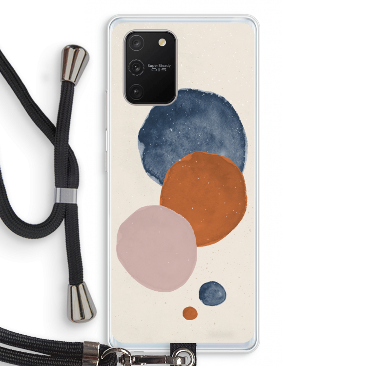 Geo #4: Samsung Galaxy S10 Lite Transparant Hoesje met koord
