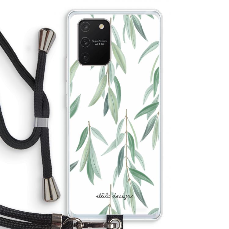 Branch up your life: Samsung Galaxy S10 Lite Transparant Hoesje met koord