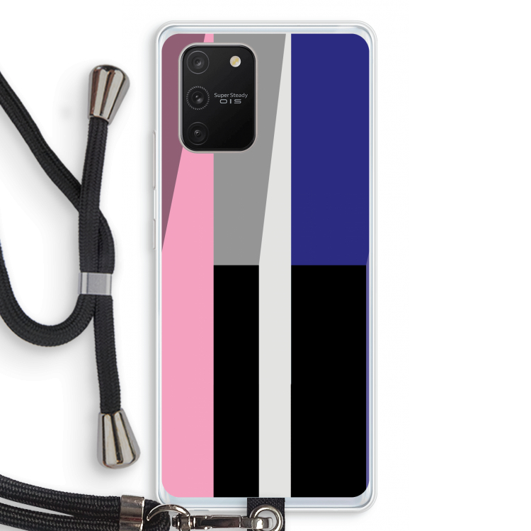 Gestalte 4: Samsung Galaxy S10 Lite Transparant Hoesje met koord