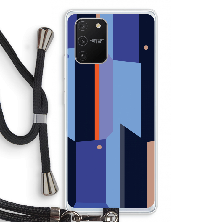 Gestalte 3: Samsung Galaxy S10 Lite Transparant Hoesje met koord