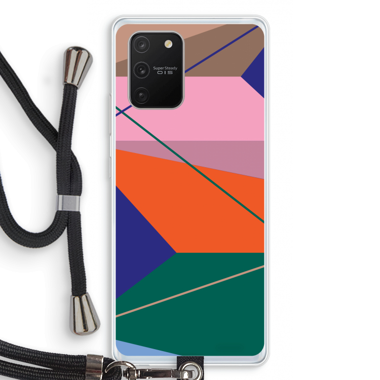 Gestalte 1: Samsung Galaxy S10 Lite Transparant Hoesje met koord