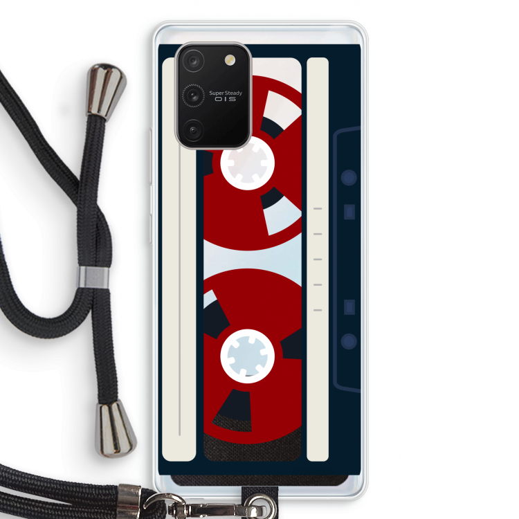 Here's your tape: Samsung Galaxy S10 Lite Transparant Hoesje met koord