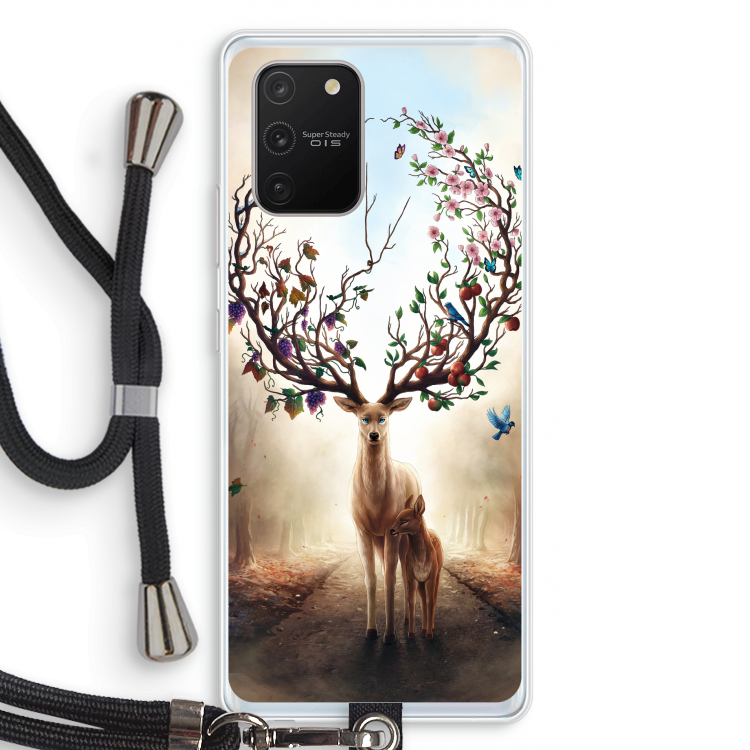 Seasons Change: Samsung Galaxy S10 Lite Transparant Hoesje met koord
