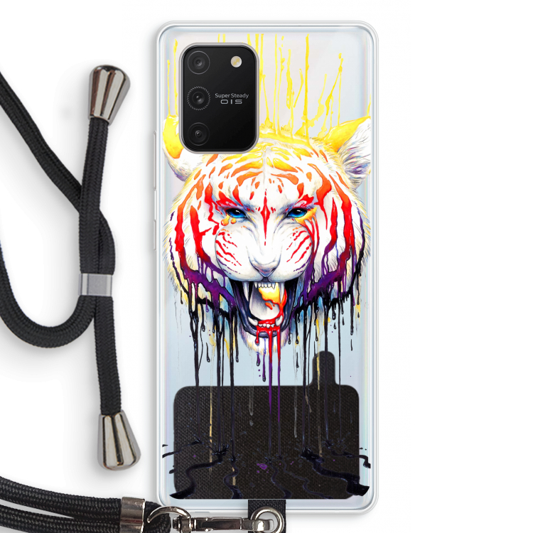 Fading: Samsung Galaxy S10 Lite Transparant Hoesje met koord