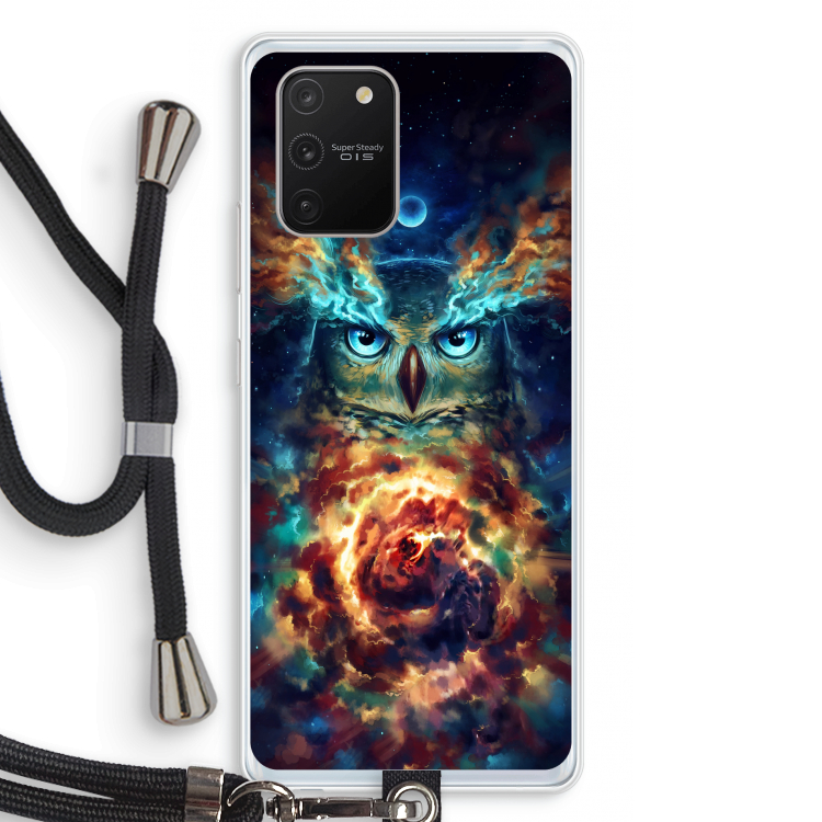 Aurowla: Samsung Galaxy S10 Lite Transparant Hoesje met koord