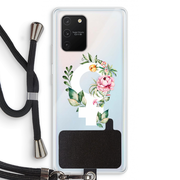 Venus: Samsung Galaxy S10 Lite Transparant Hoesje met koord