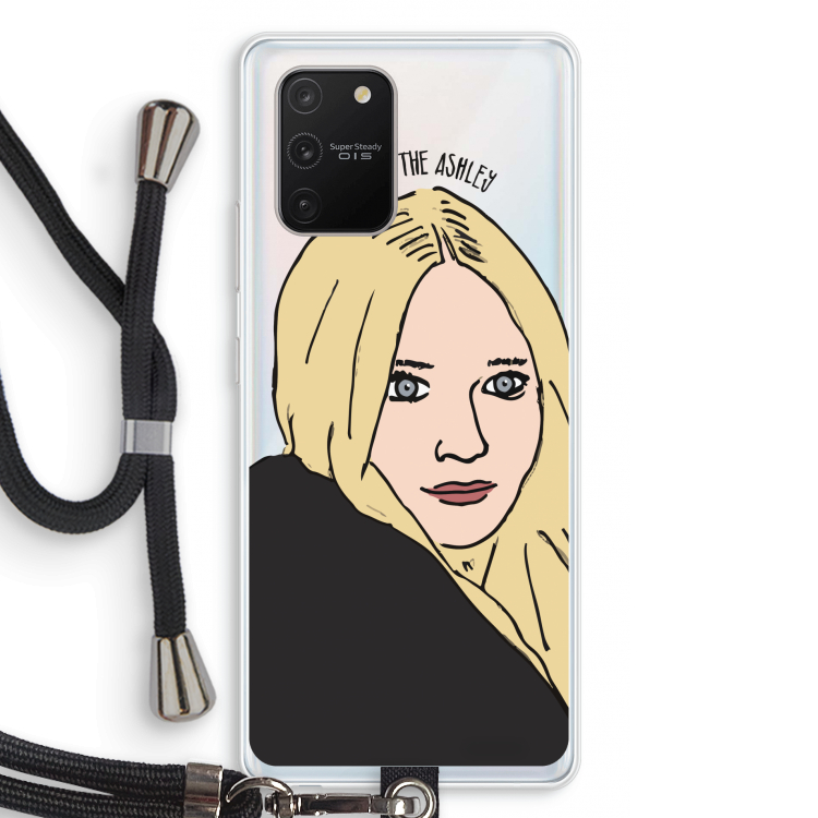 Ashley: Samsung Galaxy S10 Lite Transparant Hoesje met koord