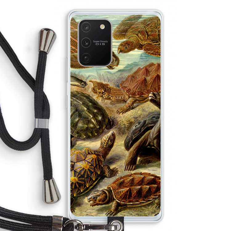Haeckel Chelonia: Samsung Galaxy S10 Lite Transparant Hoesje met koord