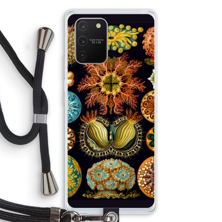 Haeckel Ascidiae: Samsung Galaxy S10 Lite Transparant Hoesje met koord
