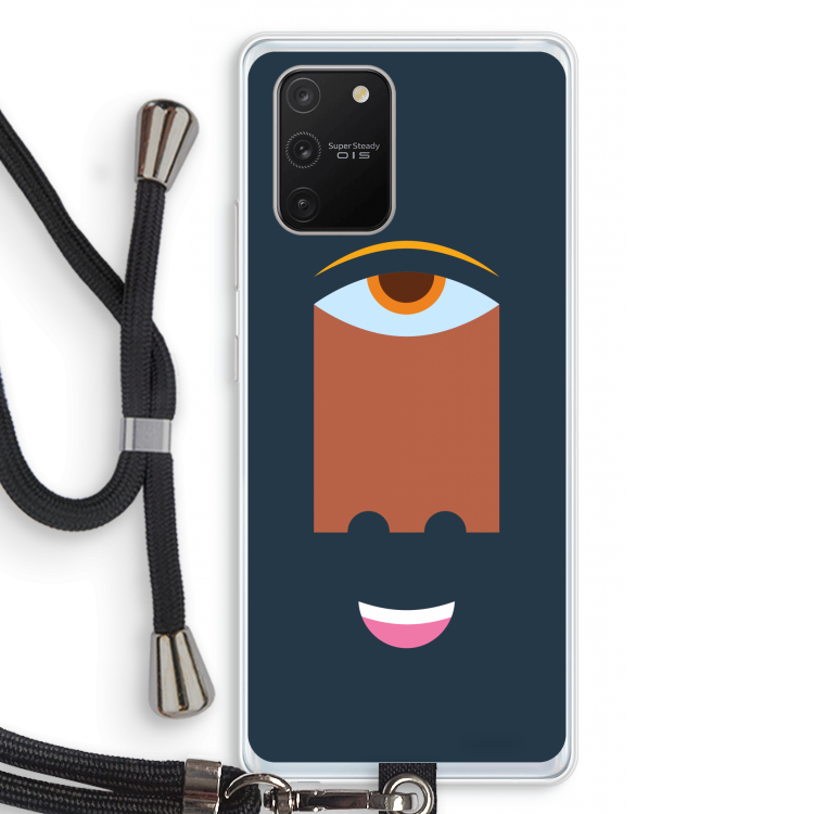 Mono M: Samsung Galaxy S10 Lite Transparant Hoesje met koord