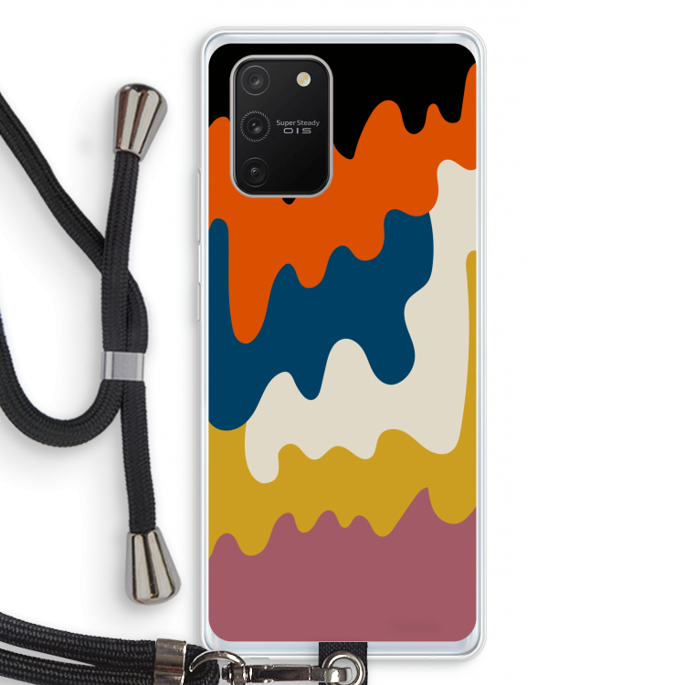 Baar A: Samsung Galaxy S10 Lite Transparant Hoesje met koord