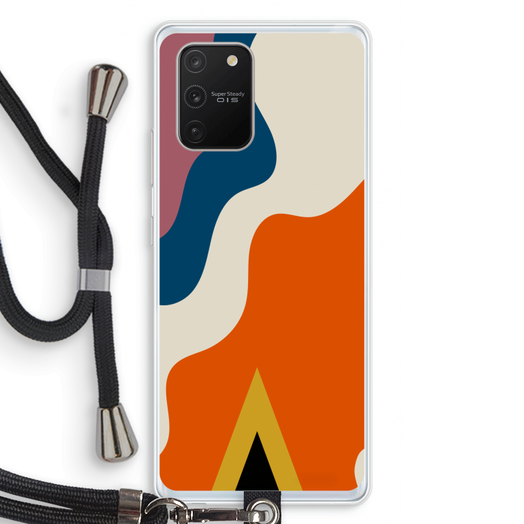 Noor A: Samsung Galaxy S10 Lite Transparant Hoesje met koord