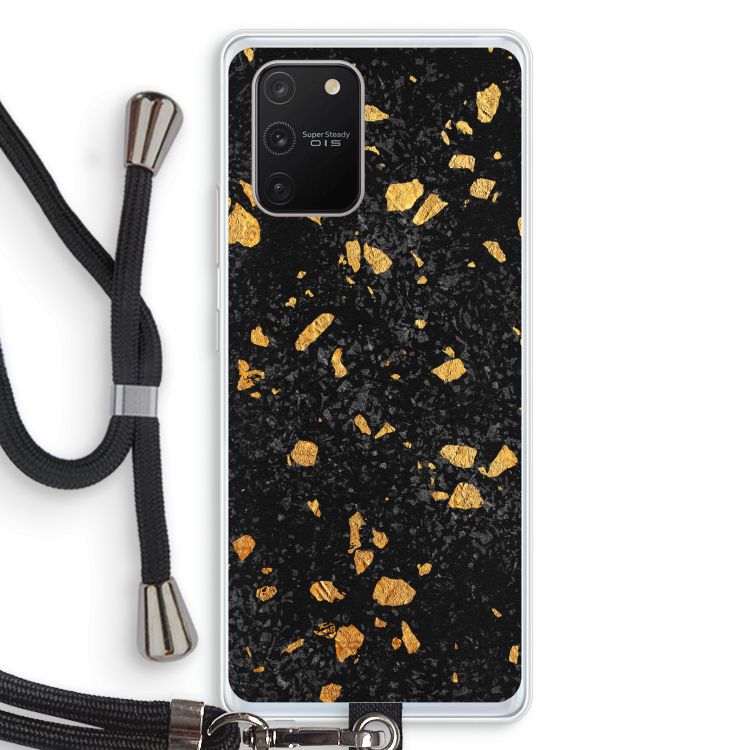 Terrazzo N°7: Samsung Galaxy S10 Lite Transparant Hoesje met koord