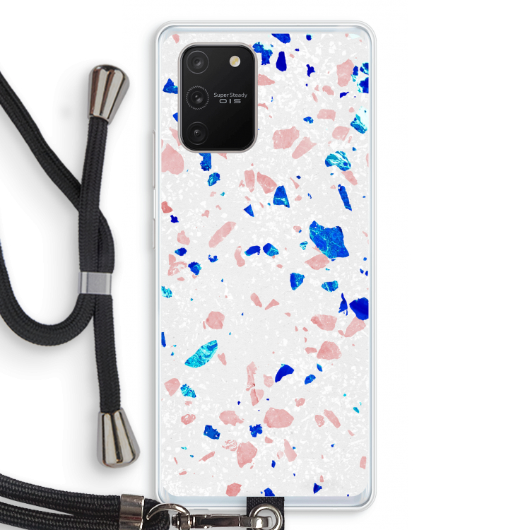 Terrazzo N°6: Samsung Galaxy S10 Lite Transparant Hoesje met koord