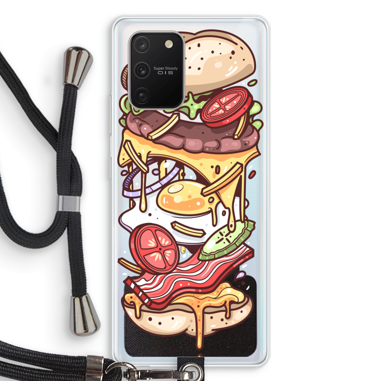 Diet Coke Please: Samsung Galaxy S10 Lite Transparant Hoesje met koord