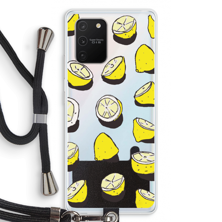 When Life Gives You Lemons...: Samsung Galaxy S10 Lite Transparant Hoesje met koord