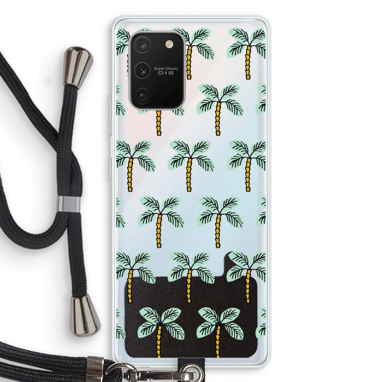 Paradise: Samsung Galaxy S10 Lite Transparant Hoesje met koord