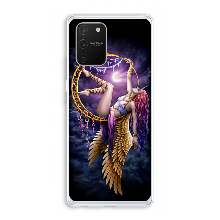 Aerial Angel: Samsung Galaxy S10 Lite Transparant Hoesje