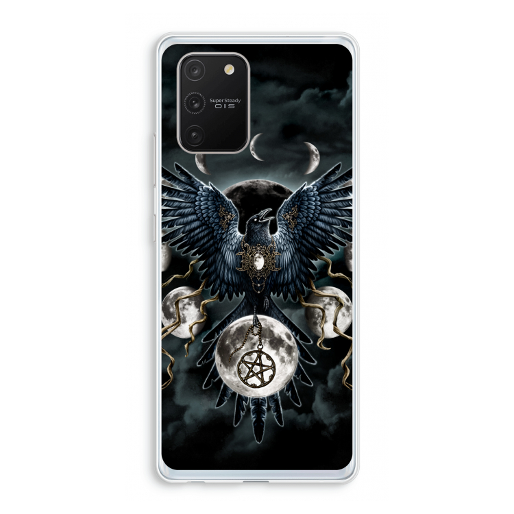 Sinister Wings: Samsung Galaxy S10 Lite Transparant Hoesje