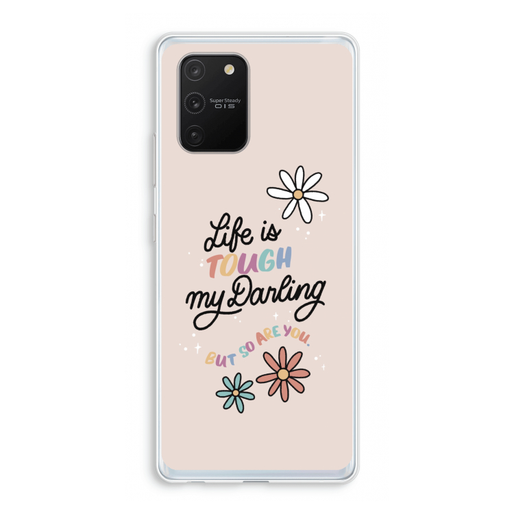 Tough Life: Samsung Galaxy S10 Lite Transparant Hoesje