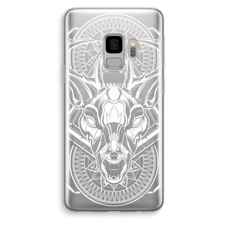 Oh Deer: Samsung Galaxy S9 Transparant Hoesje