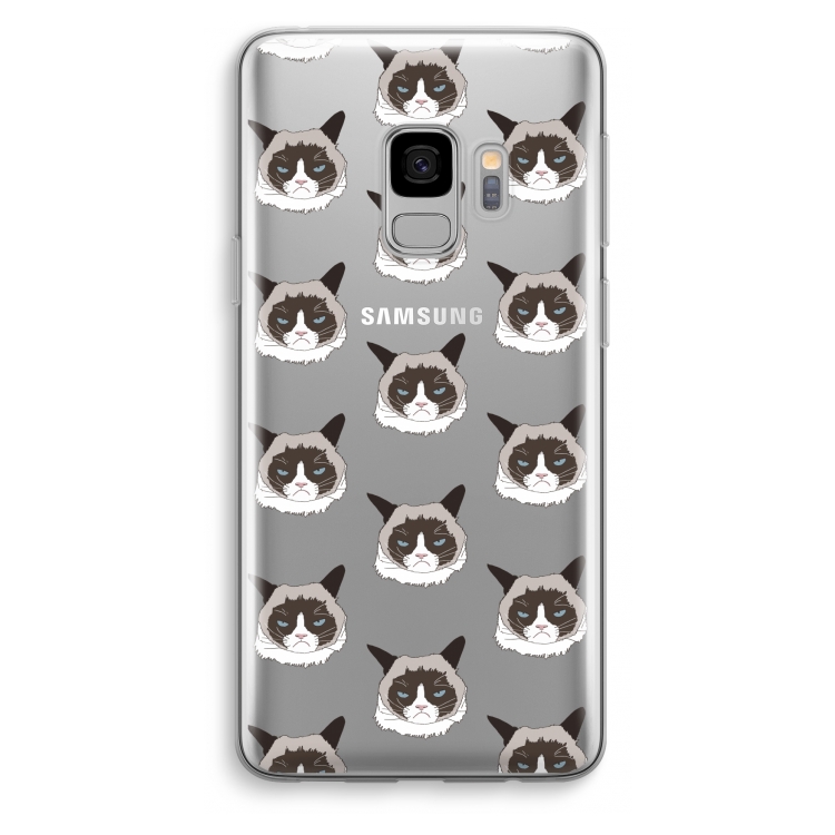 It's a Purrr Case: Samsung Galaxy S9 Transparant Hoesje