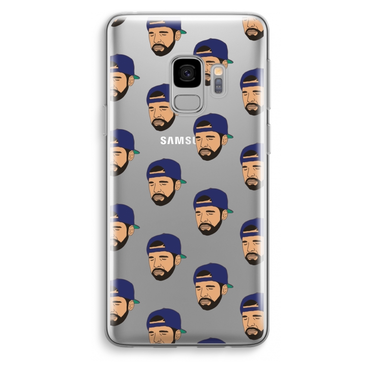 Drake Away: Samsung Galaxy S9 Transparant Hoesje