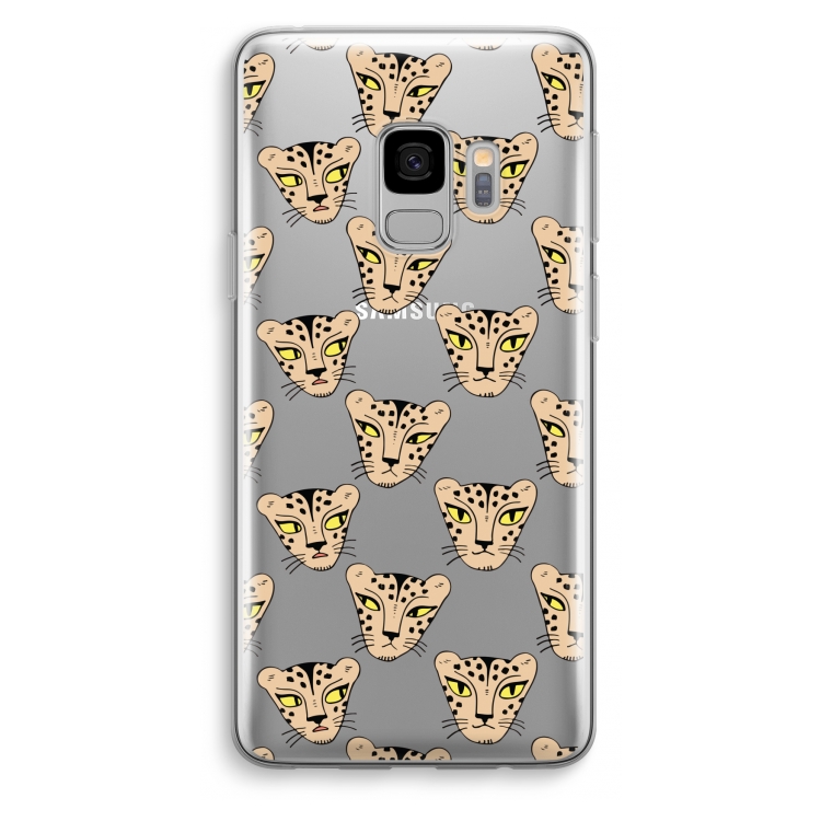 Tijger: Samsung Galaxy S9 Transparant Hoesje