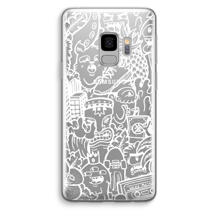 Vexx Mixtape #2: Samsung Galaxy S9 Transparant Hoesje