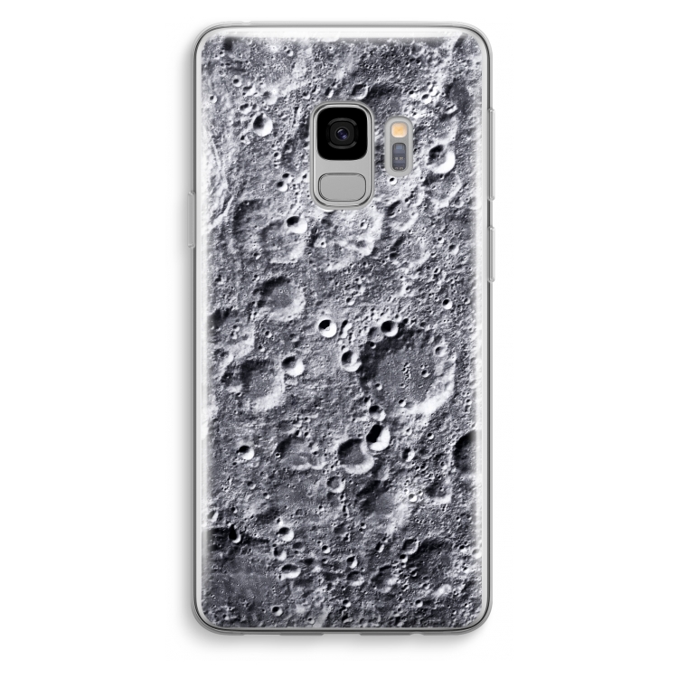 Maanlandschap: Samsung Galaxy S9 Transparant Hoesje