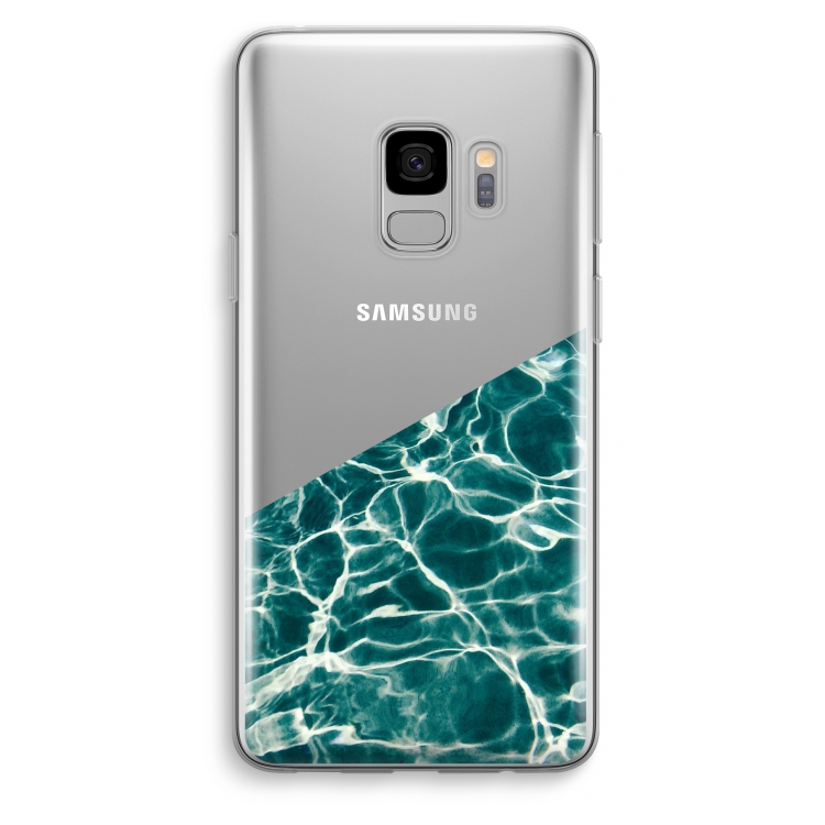 Weerkaatsing water: Samsung Galaxy S9 Transparant Hoesje