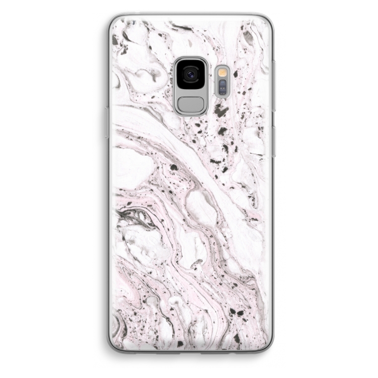 Mengelmoes: Samsung Galaxy S9 Transparant Hoesje