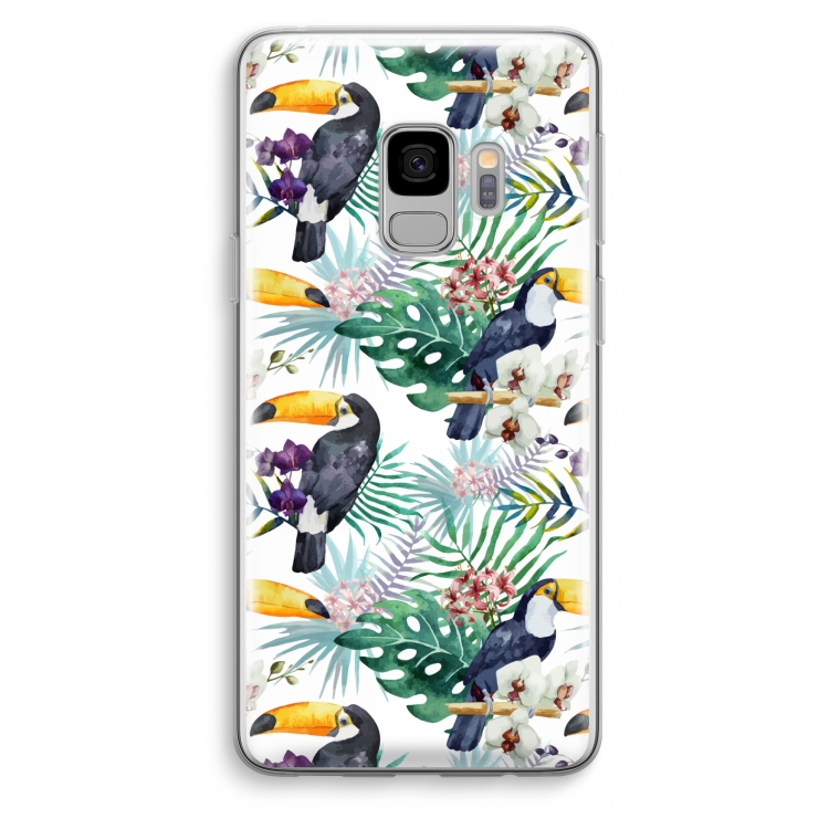 Tukans: Samsung Galaxy S9 Transparant Hoesje