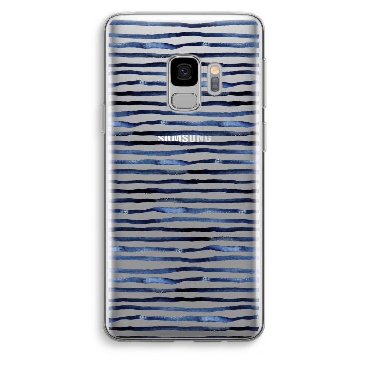 Verrassende lijnen: Samsung Galaxy S9 Transparant Hoesje