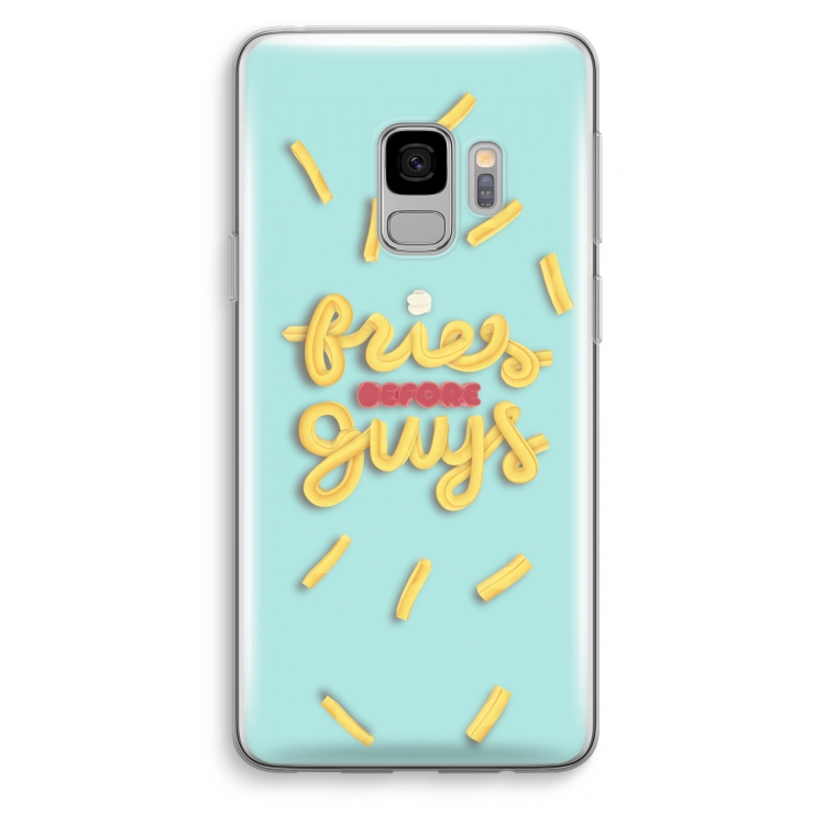 Always fries: Samsung Galaxy S9 Transparant Hoesje