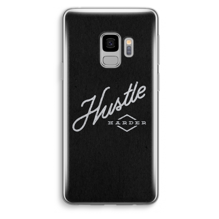 Hustle: Samsung Galaxy S9 Transparant Hoesje