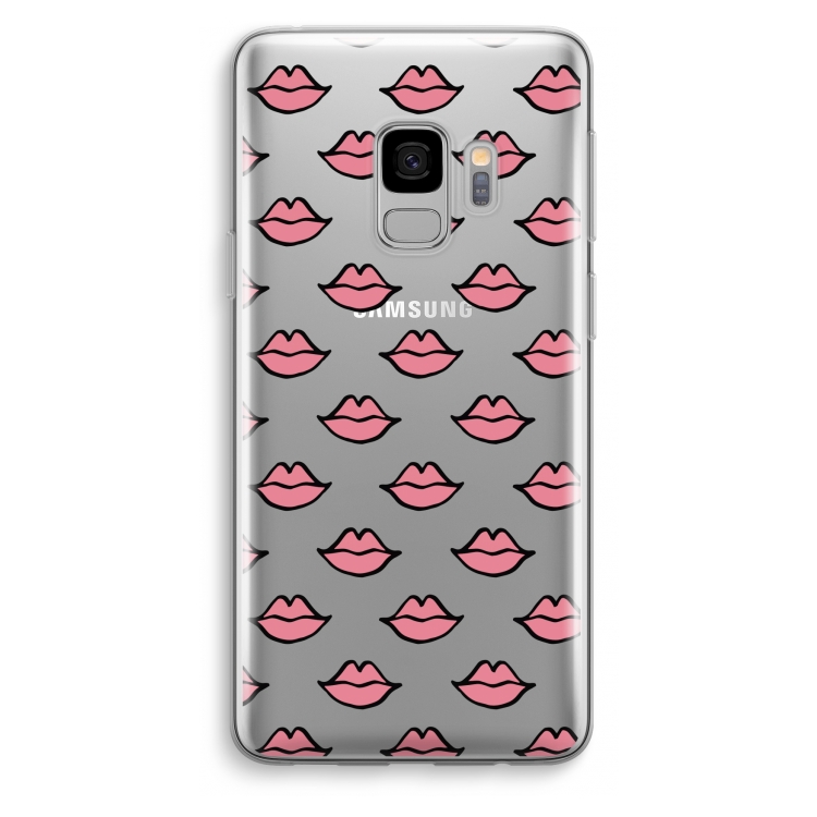 Lipjes: Samsung Galaxy S9 Transparant Hoesje