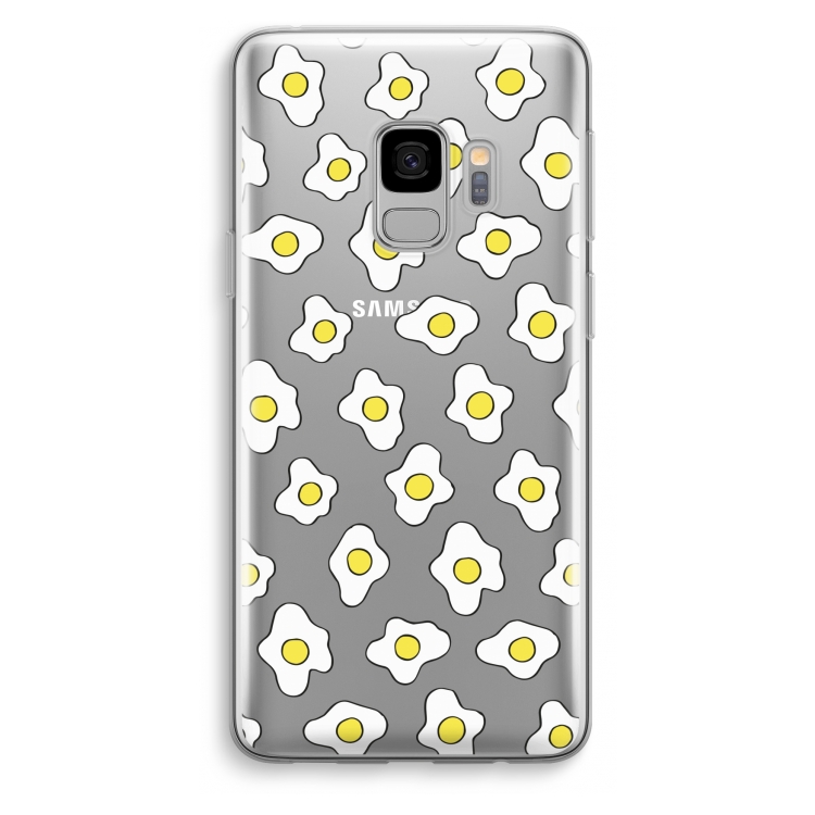 Spiegeleitjes: Samsung Galaxy S9 Transparant Hoesje