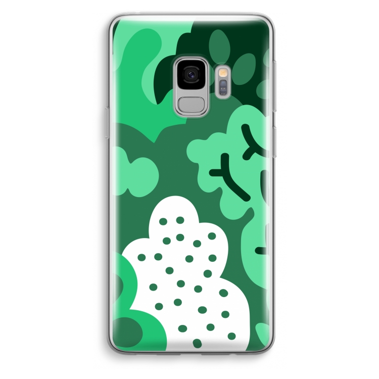 Bushes: Samsung Galaxy S9 Transparant Hoesje