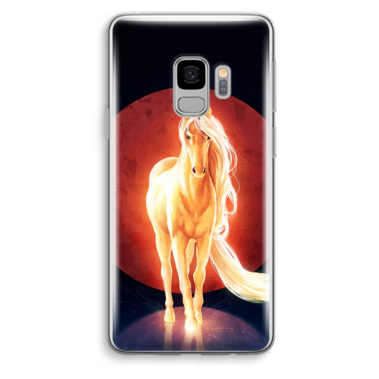 Last Unicorn: Samsung Galaxy S9 Transparant Hoesje
