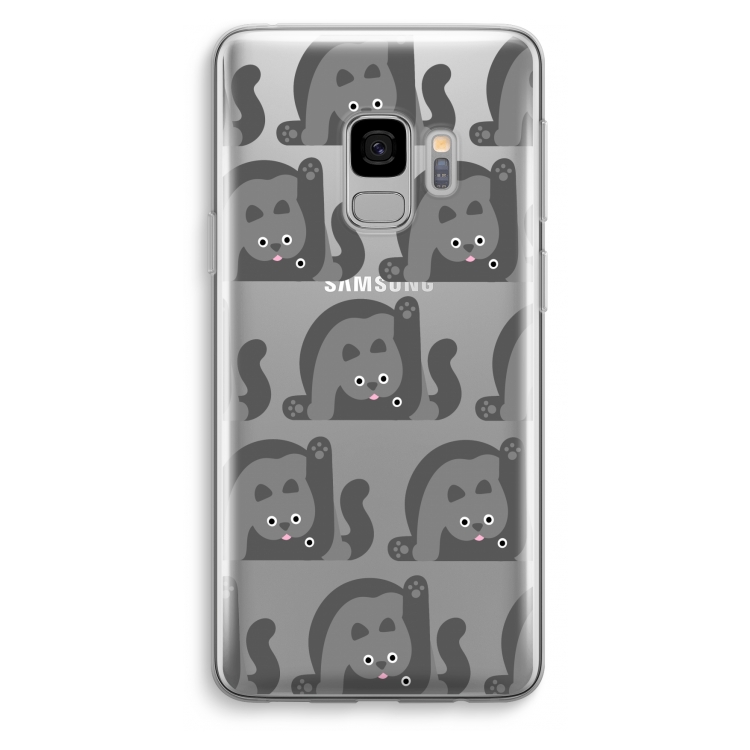 Cats: Samsung Galaxy S9 Transparant Hoesje
