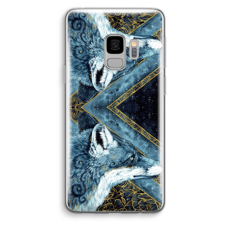 Golden Fox: Samsung Galaxy S9 Transparant Hoesje