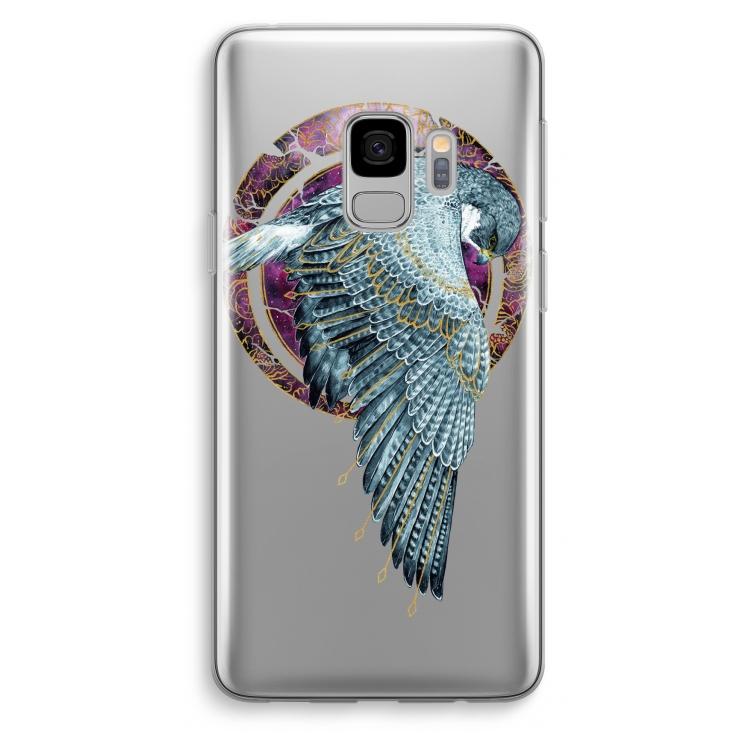 Golden Falcon: Samsung Galaxy S9 Transparant Hoesje