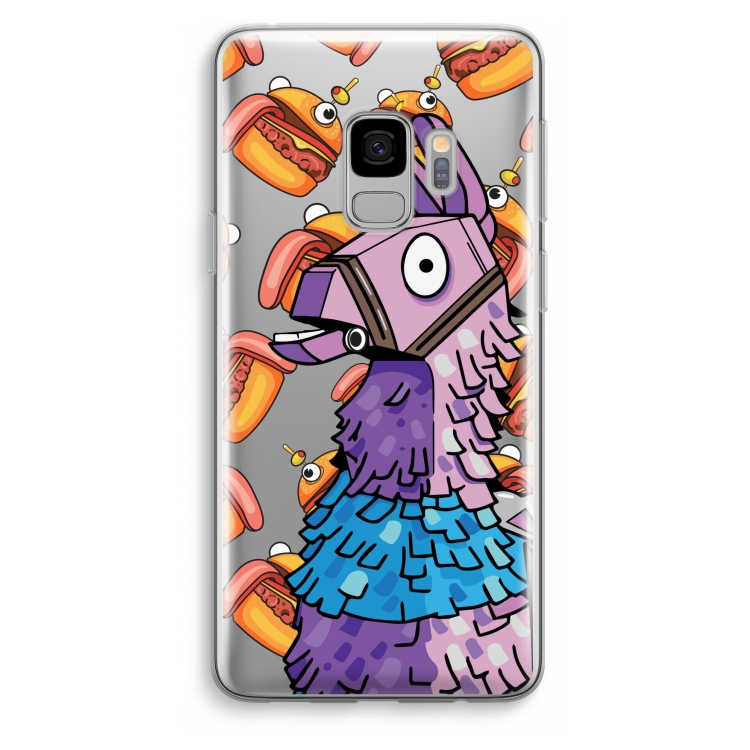 Loot Burger: Samsung Galaxy S9 Transparant Hoesje