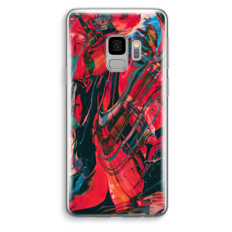 Endless Descent: Samsung Galaxy S9 Transparant Hoesje