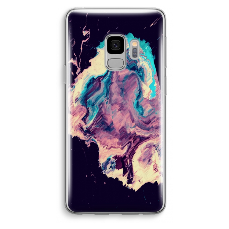 Cosmic Silence: Samsung Galaxy S9 Transparant Hoesje