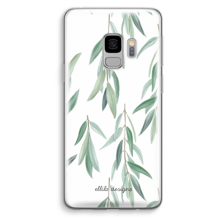 Branch up your life: Samsung Galaxy S9 Transparant Hoesje
