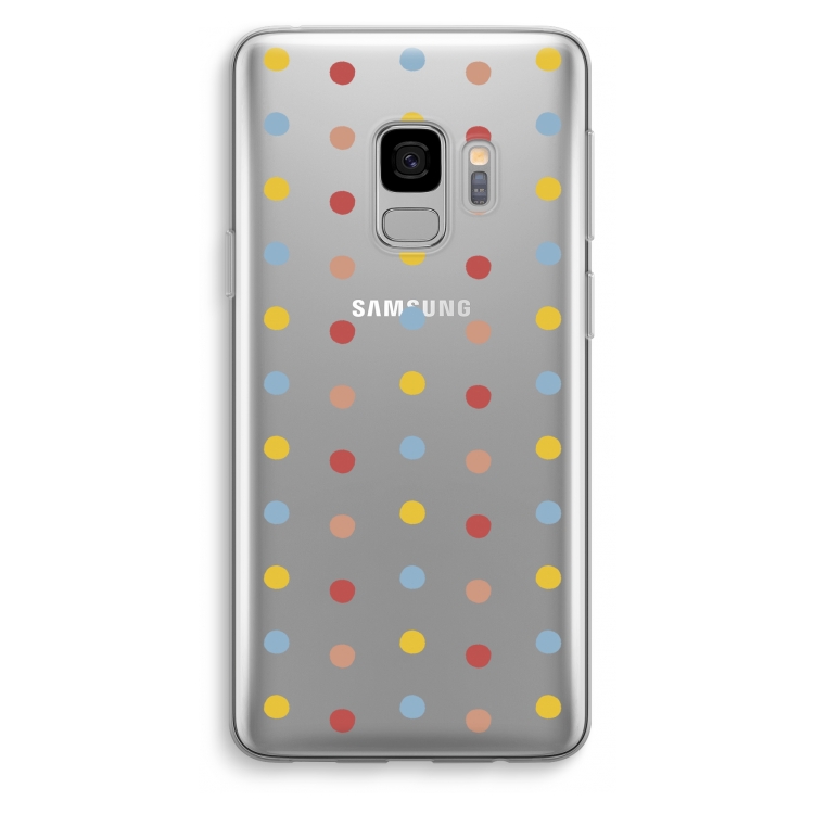 Bollen: Samsung Galaxy S9 Transparant Hoesje