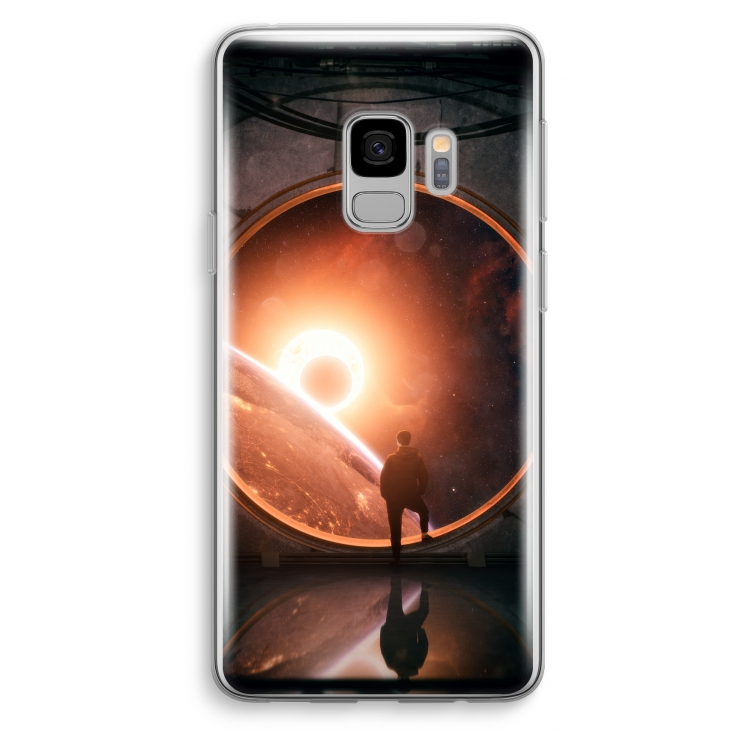 Ephemeral: Samsung Galaxy S9 Transparant Hoesje