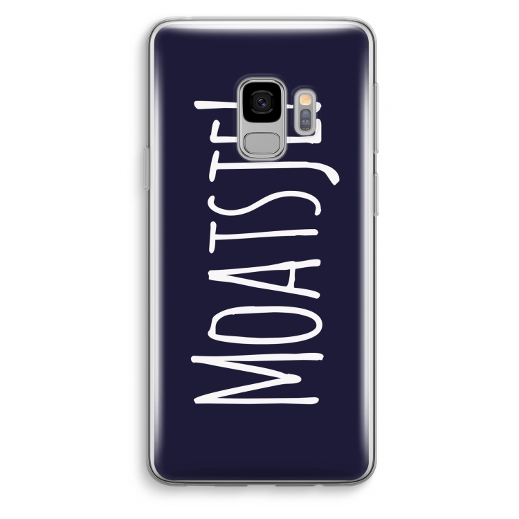 Moatsje!: Samsung Galaxy S9 Transparant Hoesje